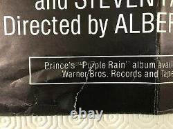 Purple Rain Original 1984 Film Quad Poster Prince Albert Magnoli