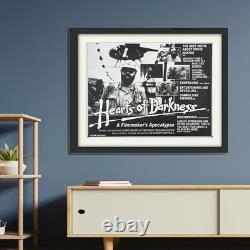 Quad original du Royaume-Uni Hearts of Darkness : L'apocalypse d'un cinéaste (1991) RARE