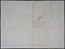Quatre Mousquetaires AFFICHE DE FILM ORIGINAL Quad Oliver Reed Chantrell 1974