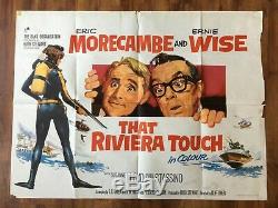 Que Le Rivera Touch 1966 British Quad Affiche De Film Morecambe & Wise