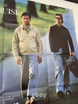 RAIN MAN Affiche de Film Vintage Originale 1988 UK Quad 30x40 Hoffman Tom Cruise