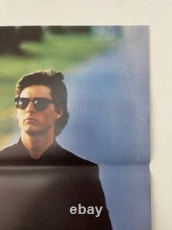 RAIN MAN Affiche de Film Vintage Originale 1988 UK Quad 30x40 Hoffman Tom Cruise