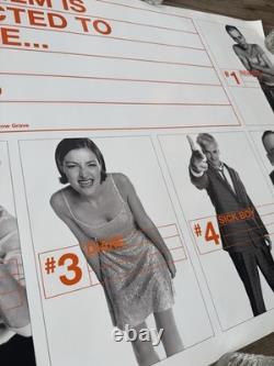 RARE Affiche originale Trainspotting 1996 30X40 Quad Film UK