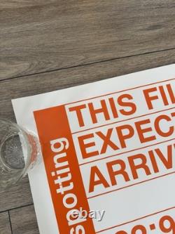 RARE Affiche originale Trainspotting 1996 30X40 Quad Film UK