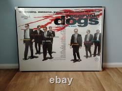 RESERVOIR DOGS (1992) excellent état original DOUBLE-FACE UK cinéma QUAD AFFICHE