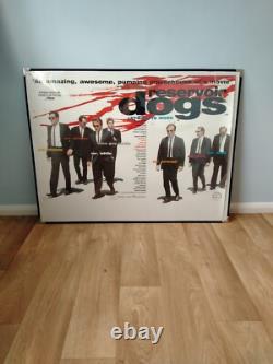 RESERVOIR DOGS (1992) excellent état original DOUBLE-FACE UK cinéma QUAD AFFICHE