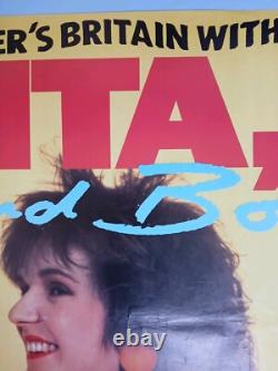 RITA SUE ET BOB AUSSI (1987) affiche originale du cinéma britannique en quad