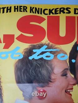 RITA SUE ET BOB AUSSI (1987) affiche originale du cinéma britannique en quad