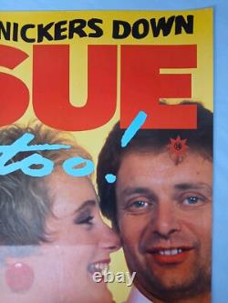 RITA SUE ET BOB AUSSI (1987) affiche originale du cinéma britannique en quad