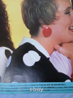 RITA SUE ET BOB AUSSI (1987) affiche originale du cinéma britannique en quad