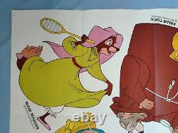 ROBIN DES BOIS (1973) - Paire d'affiches de film UK quad originales avec des personnages découpés DISNEY