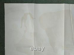 ROBIN DES BOIS (1973) personnages découpés originaux en paire affiche de film UK quad -DISNEY