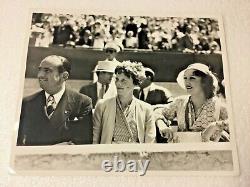 Rare Amelia Earhardt Et Fay Wray À L'ouverture Du 10ème Olympiad, L. A. 8/1/32 Pc351