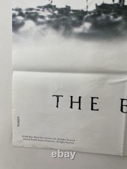 Rare TEASER pour BLAIR WITCH PROJECT Affiche de film vintage originale 1999 UK Quad