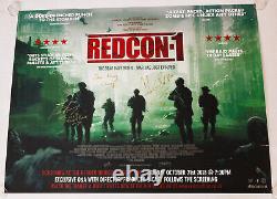 Redcon-1 2018 UK Quad Signé par Chee Keong Cheung Gallardo Mark Strange Cinéma