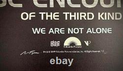Rencontres du Troisième Type - Affiche de film en sérigraphie Quad de Matt Ferguson 9/35
