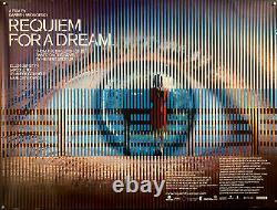 Requiem Pour un Rêve (2000) Affiche originale vintage du film UK quad