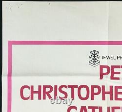 Retour De La Pink Panther Original Quad Affiche De Cinéma Peter Sellers 1975