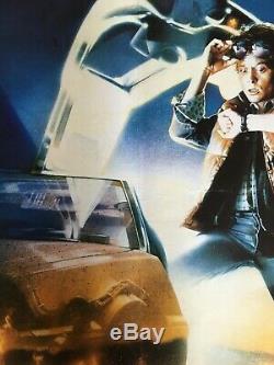 Retour Vers Le Futur 1985 Affiche De Film Britannique Quad Sci Fi
