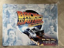 Retour vers le Futur Jour du Futur (2015), Affiche Quad Originale UK 30x40