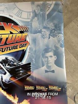 Retour vers le Futur Jour du Futur (2015), Affiche Quad Originale UK 30x40
