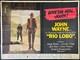 Rio Lobo Original Quad Affiche De Film Cinéma John Wayne Howard Hawks 1970