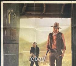 Rio Lobo ORIGINAL Quad Affiche de Film Cinéma John Wayne Howard Hawks 1970