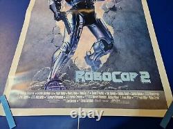 Robocop 2 27x 40 Affiche de cinéma quad authentique et originale, MINT AND NEW