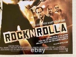 RocknRolla Affiche Quad Originale 2008 Guy Ritchie Gerard Butler Idris Elba
