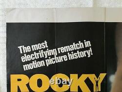 Rocky II Film Original Quad Poster 1979 Sylvester Stallone
