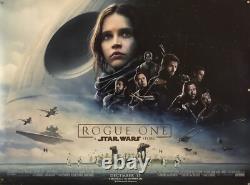 Rogue One : Une histoire de Star Wars (2016) - Affiche originale, Quad britannique