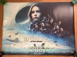 Rogue One : Une histoire de Star Wars Affiche de film quad originale