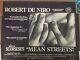 Royaume-uni Quad Film Poster'mean Rues " Keitel, De Niro, Scorsese Lamine Rare