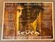 Se7en Seven Affiche De Cin&eacute;ma Vintage Uk Quad Brad Pitt Morgan Freeman Fincher