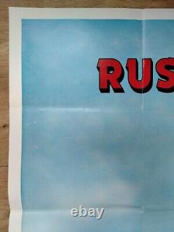 SOUS LA VALLÉE DES ULTRAVIXENS (1979) affiche originale du Royaume-Uni - RUSS MEYER
