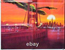 STAR TREK IV : RETOUR SUR TERRE (1986) Affiche de film originale Quad Leonard Nimoy