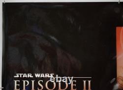 STAR WARS ÉPISODE II L'ATTAQUE DES CLONES (2002) Affiche de film originale Quad