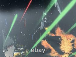 STAR WARS ÉP III La Revanche des Sith Affiche Quad Cinéma du 20e Anniversaire