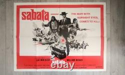 Sabata, Quad Affiche, 1969, Lee Van Cleef