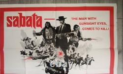 Sabata, Quad Affiche, 1969, Lee Van Cleef