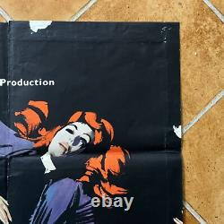 Saphir (1959) Affiche de film originale UK Quad. Œuvre de Renato Fratini
