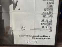 Scarface. Quad. 1983. Affiche de film originale