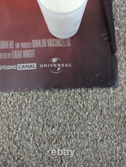 Shaun of the Dead Affiche de Cinéma Quad Originale du Royaume-Uni Simon Pegg