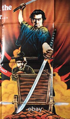 Shogun Assassin 1980 Affiche De Cinéma Originale Uk Quad Lone Wolf And Cub