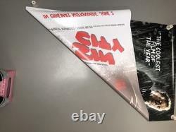 Sin City (2005) Ensemble complet original de affiches de abribus britanniques 60x40 DS roulées rares