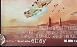 Solo Une affiche de film Quad originale de Star Wars Story 2018