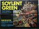 Soylent Green Affiche Originale Britannique De Film Quadruple 1973 Charlton Heston, John Solie Art