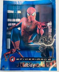 Spider-man 2 Film Reflective Changeable 2004 Affiche Peter Parker Ultra Rare