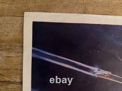 Star Crash 1978 Rare affiche originale du film pliée UK Quad