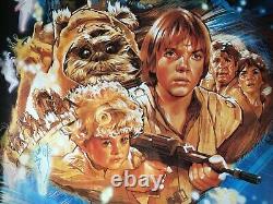 Star Wars Caravan Of Courage An Ewok Adventure Rolled Original Quad Movie Poster